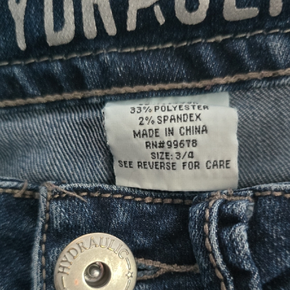 Hydraulic Women's Dark Blue Skinny Jeans - Picture 3 of 7